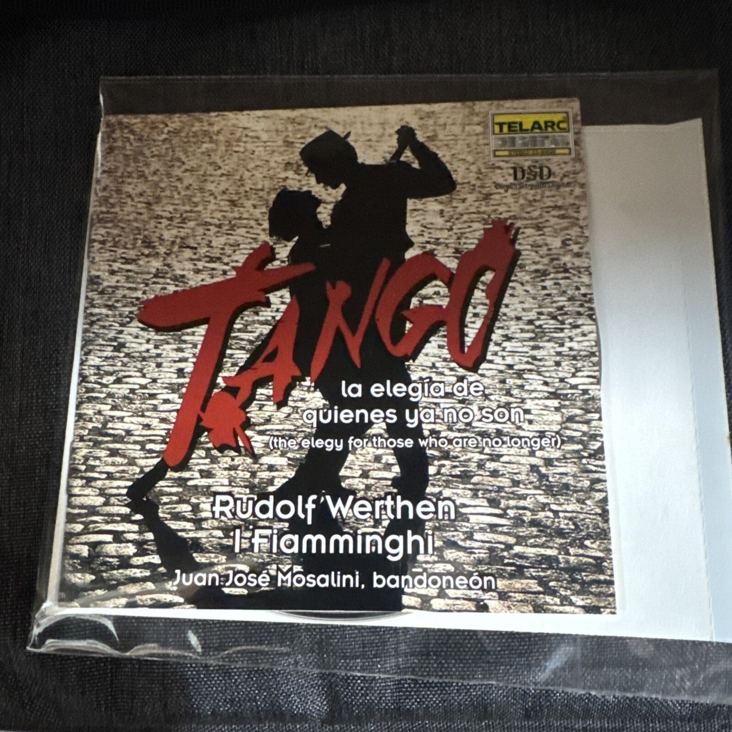 TANGO THE ELEGY FOR THOSE WHO ARE NO LONGER RUDOLF WERTHEN JUAN JOSE 1999 TELARC