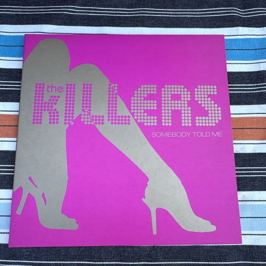 The Killers / Somebody Told Me 2004 UK PINK Vinyl Lizard King Records LIZARD009X