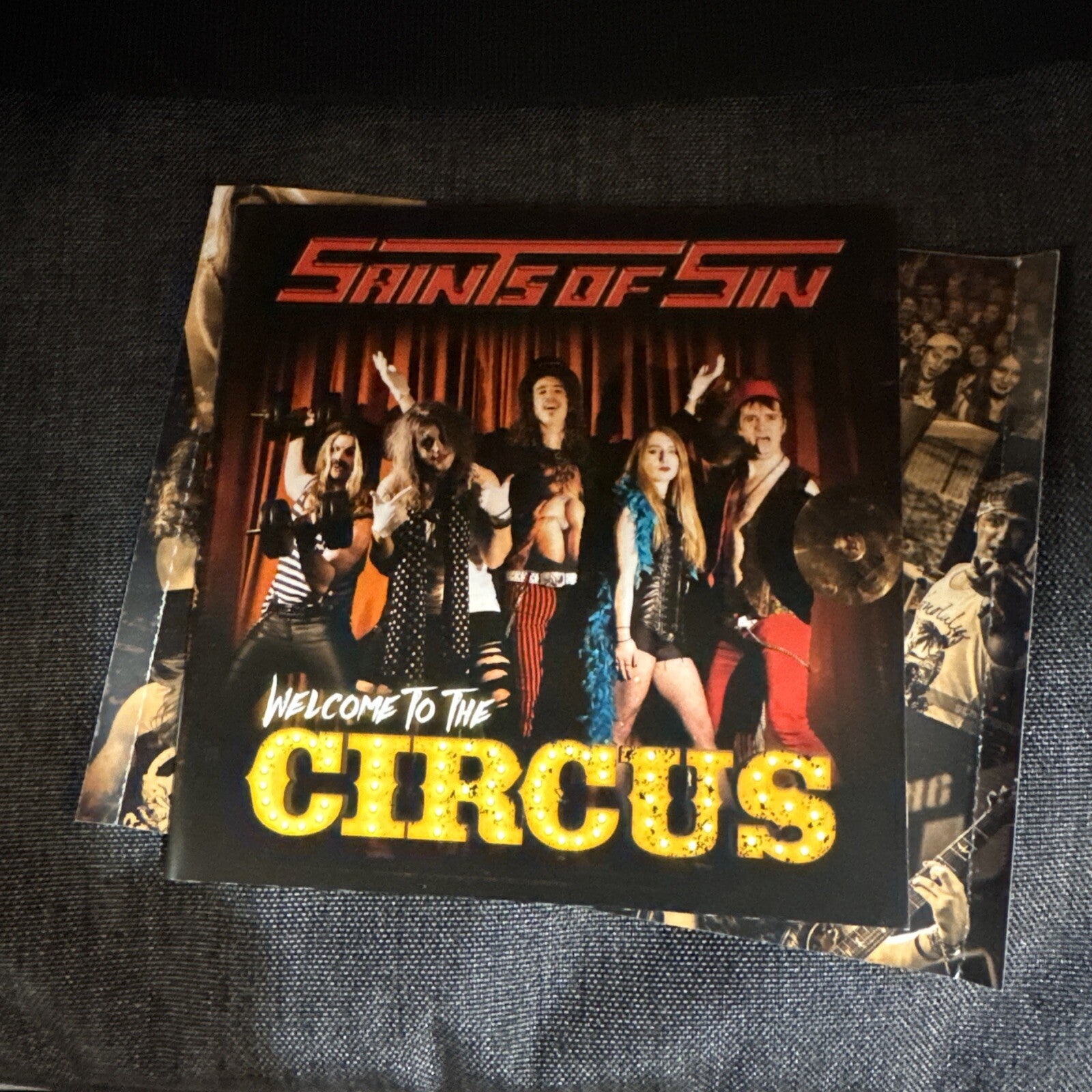 Saints Of Sin  Welcome To The Circus  3ms Music – 3MS009CD 13 Tracks VG+