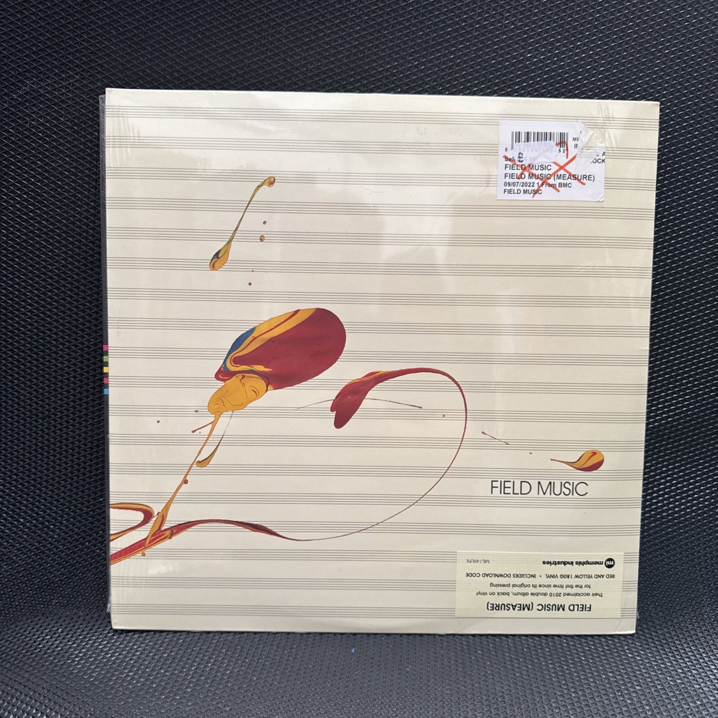Field Music – Measure: indie rock double LP reissue on red & yellow heavyweight