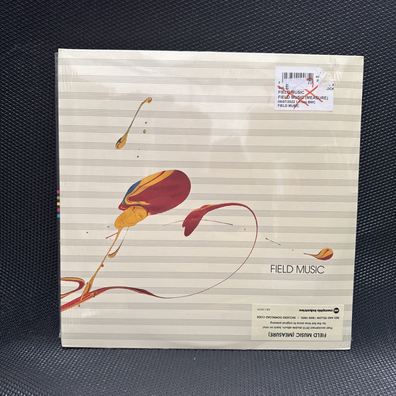 Field Music – Measure: indie rock double LP reissue on red & yellow heavyweight