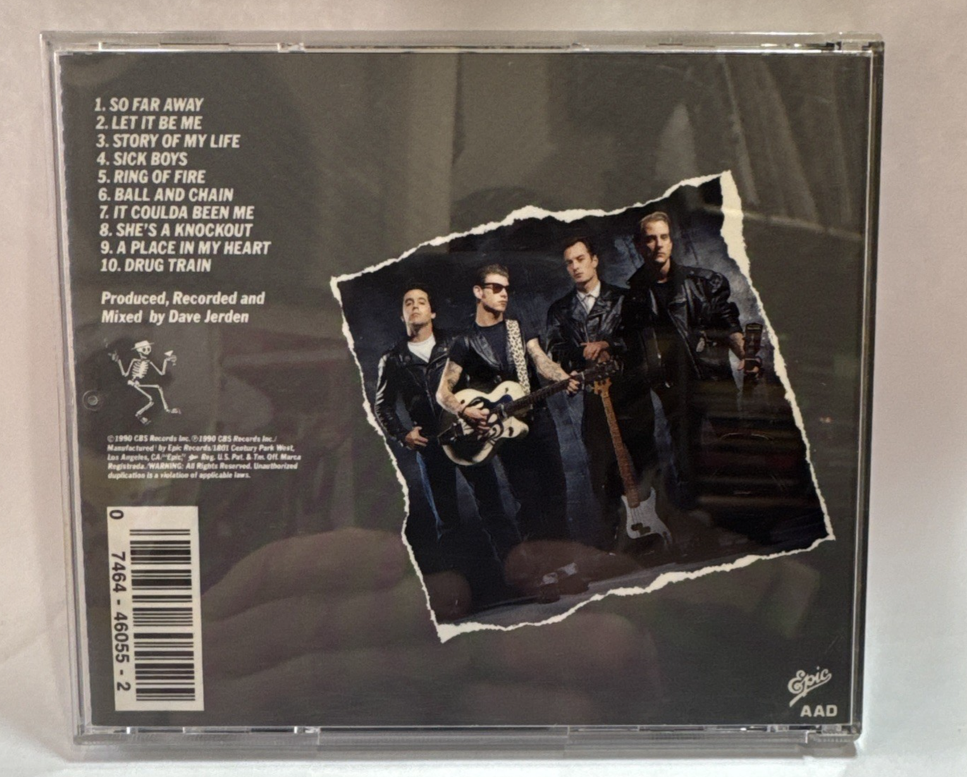Social Distortion – Social Distortion CD Album (Epic, 1990, Punk Rock)