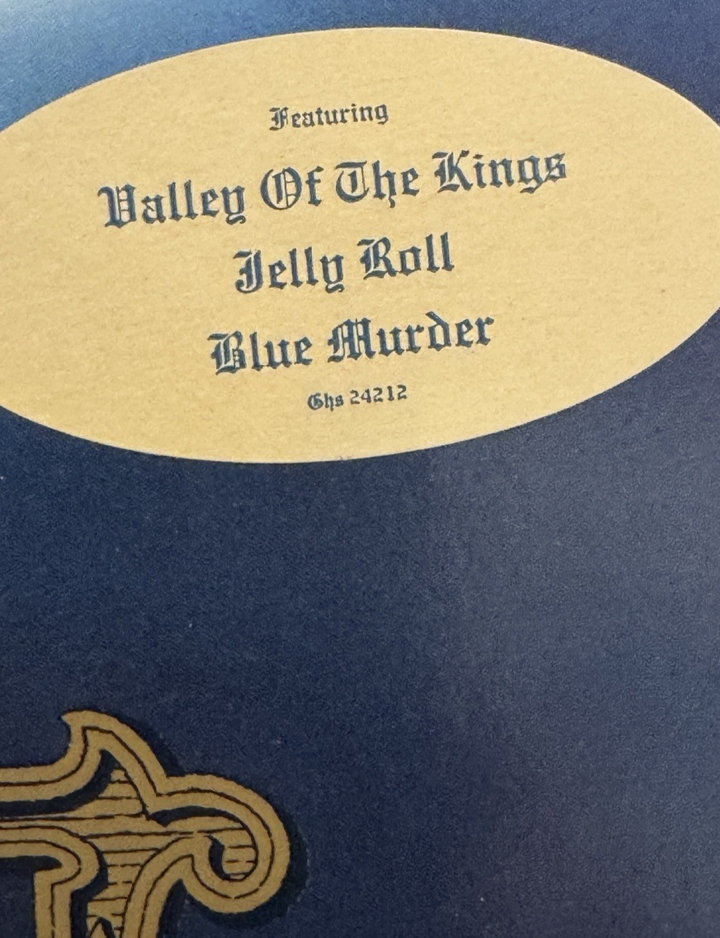 Blue Murder – Blue Murder SELF TITLED promo Black Vinyl stikered sleeve