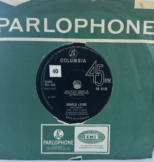 Pink Floyd – Arnold Layne | UK 7" 45 Mono | 1967 | Columbia DB8156