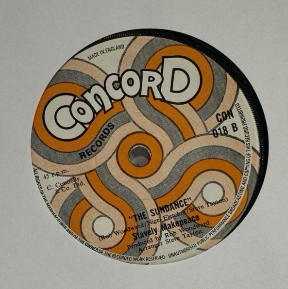 Stavely Makepeace – Give Me That Pistol | 7" 45rpm | 1971 | Concord