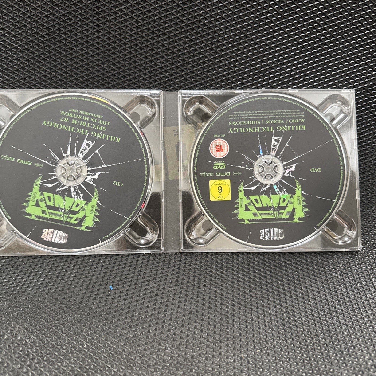 Voivod – Killing Technology CD + DVD Sci-fi thrash metal classic & raw riffs VG+