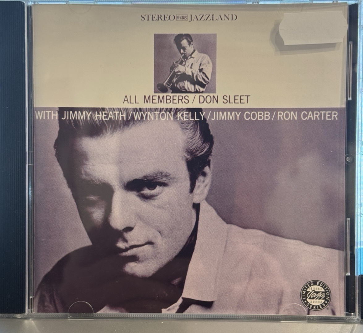 Don Sleet with Jimmy Heath, Wynton Kelly – All Members | CD | Jazz