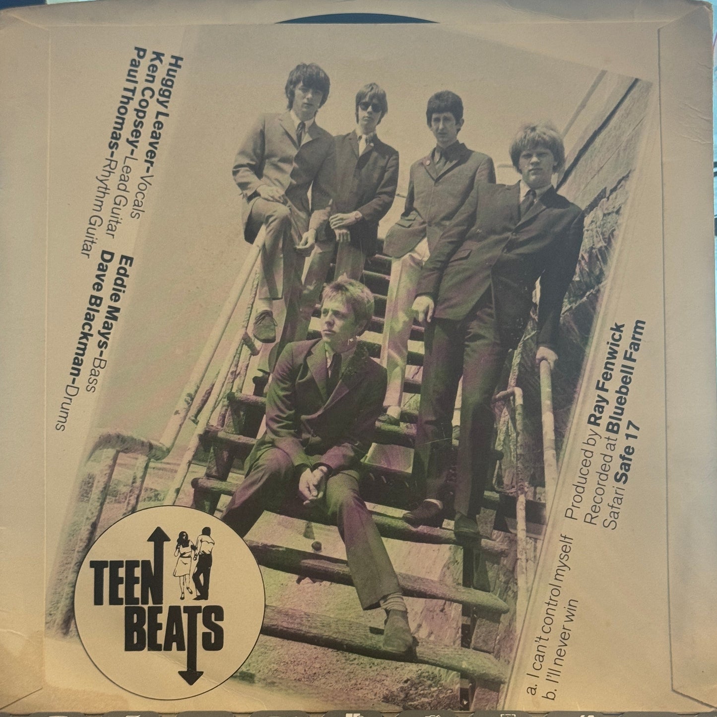 Teenbeats - I Can't Control Myself | 7" 45 | 1979 | Safari