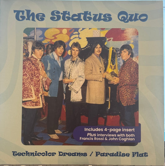 Status Quo – Technicolor Dreams / Paradise Flat | 7" | 2025 | In A Spin