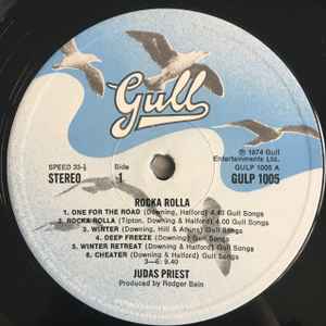 Judas Priest – Rocka Rolla | LP Vinyl | 1978 UK | Gull GULP1005