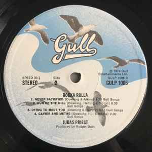 Judas Priest – Rocka Rolla | LP Vinyl | 1978 UK | Gull GULP1005