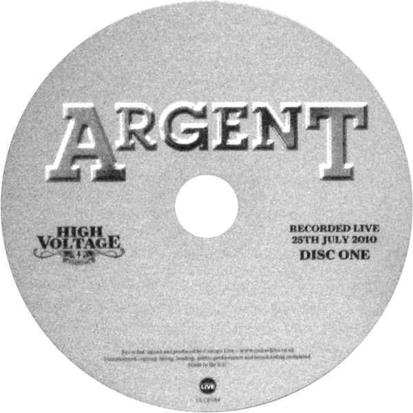 Argent – High Voltage Festival