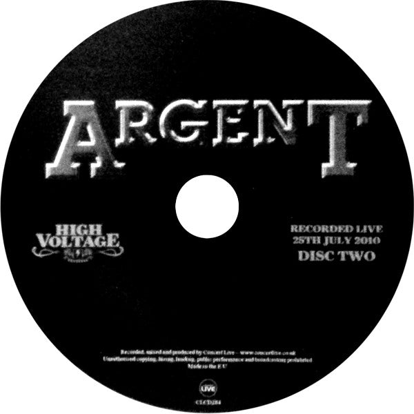 Argent – High Voltage Festival