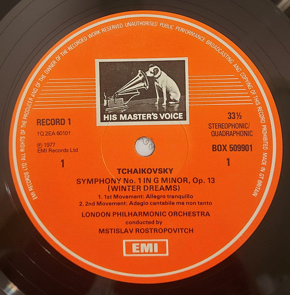 Tchaikovsky – The Six Symphonies And Manfred