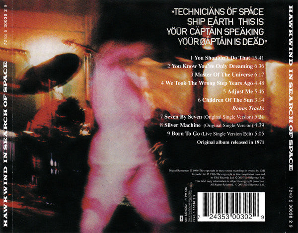 Hawkwind – Search Of Space