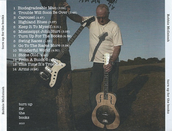 Robbie McIntosh – Turn Up For The Books (CDr, Album, 2013, Not On Label)